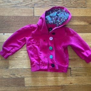 Baby Gap Pink Jacket with colorful buttons